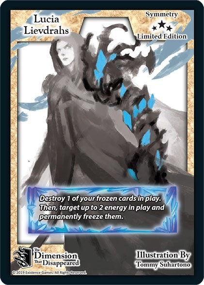 Image for Lucia Lievdrahs (Limited Edition) (Limited Edition Sketch Cards) - Exodus TCG