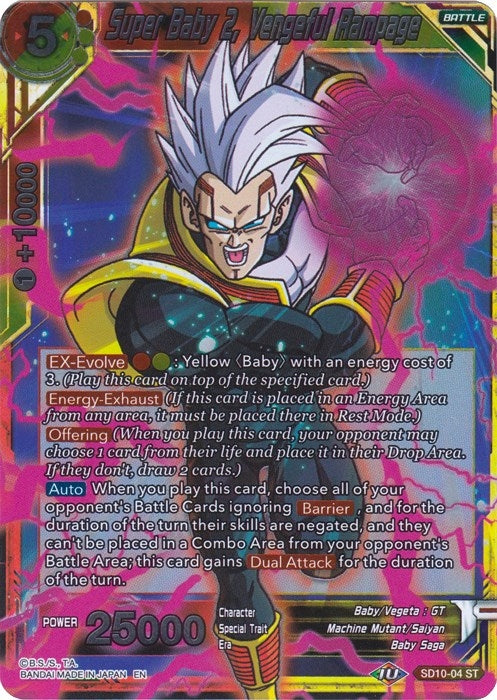 Image for Super Baby 2, Vengeful Rampage (Malicious Machinations) (SD10-04) - Dragon Ball Super: Masters