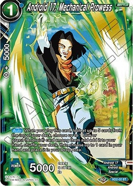 Image for Android 17, Mechanical Prowess (Malicious Machinations) (XD2-02) - Dragon Ball Super: Masters
