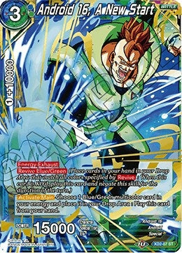Image for Android 16, A New Start (Malicious Machinations) (XD2-07) - Dragon Ball Super: Masters