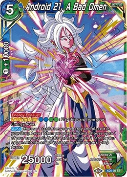 Image for Android 21, A Bad Omen (Malicious Machinations) (XD2-08) - Dragon Ball Super: Masters