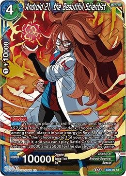 Image for Android 21, the Beautiful Scientist (Malicious Machinations) (XD2-09) - Dragon Ball Super: Masters
