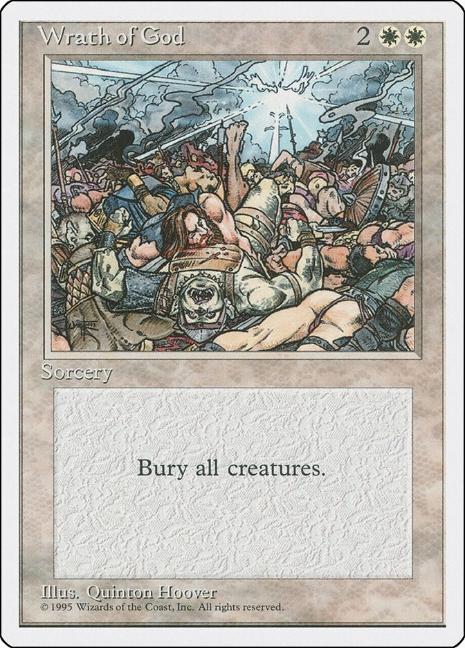 Image for Wrath of God (Fourth Edition) (308) - Magic: The Gathering
