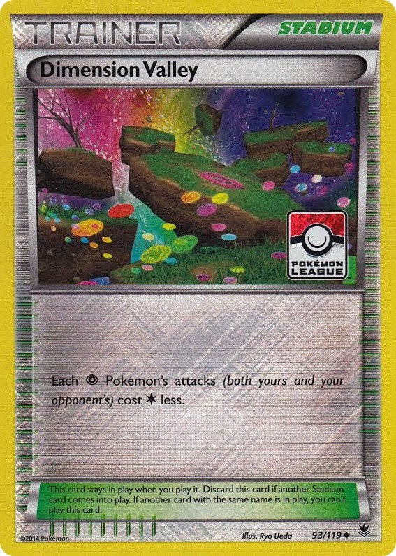 Image for Dimension Valley - 93/119 (Pokemon League) (League & Championship Cards) (093/119) - Pokemon
