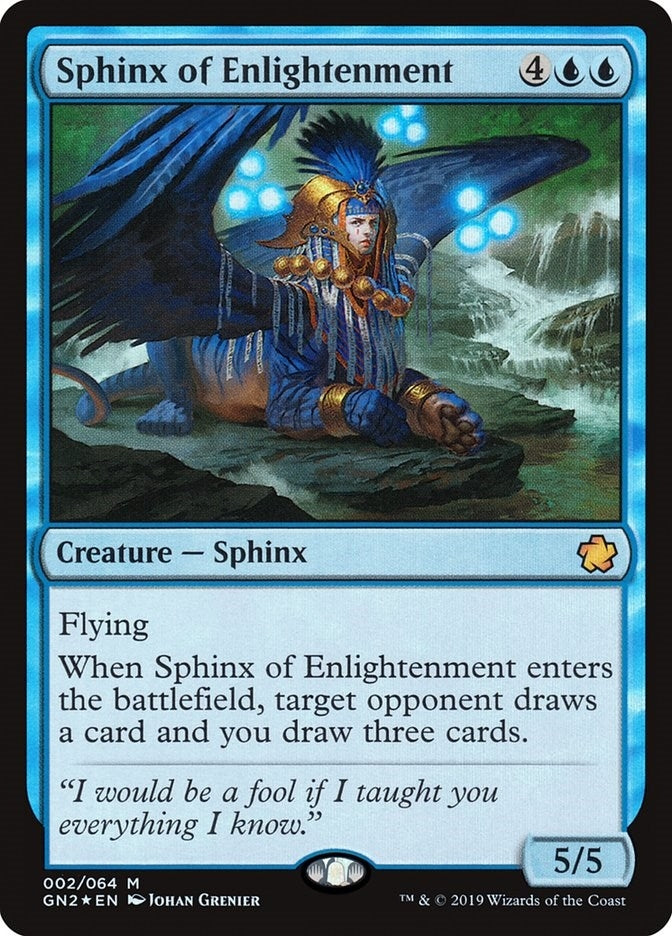 Image for Sphinx of Enlightenment (Magic Game Night 2019) (2) - Magic: The Gathering