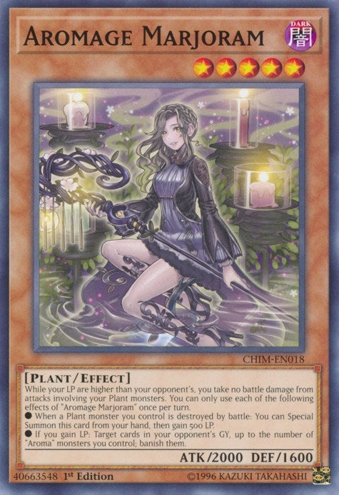 Image for Aromage Marjoram (Chaos Impact) (CHIM-EN018) - YuGiOh