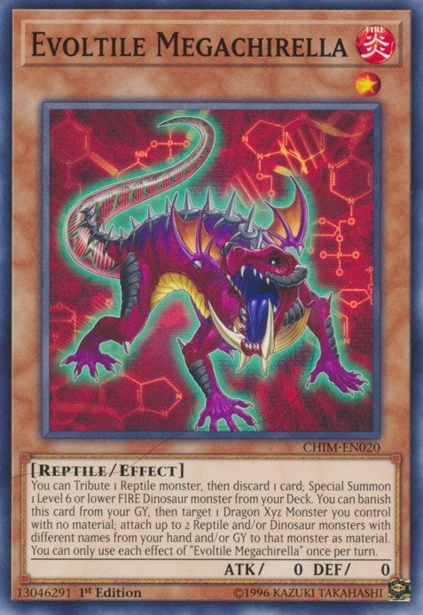 Image for Evoltile Megachirella (Chaos Impact) (CHIM-EN020) - YuGiOh