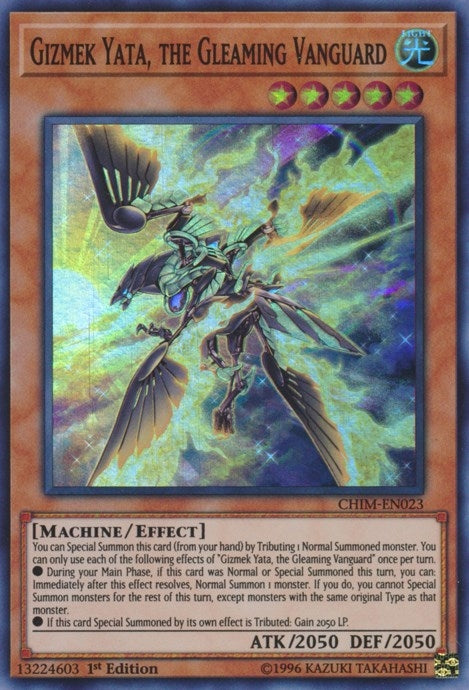 Image for Gizmek Yata, the Gleaming Vanguard (Chaos Impact) (CHIM-EN023) - YuGiOh