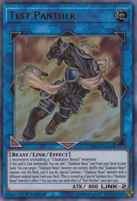Image for Test Panther (Chaos Impact) (CHIM-EN046) - YuGiOh