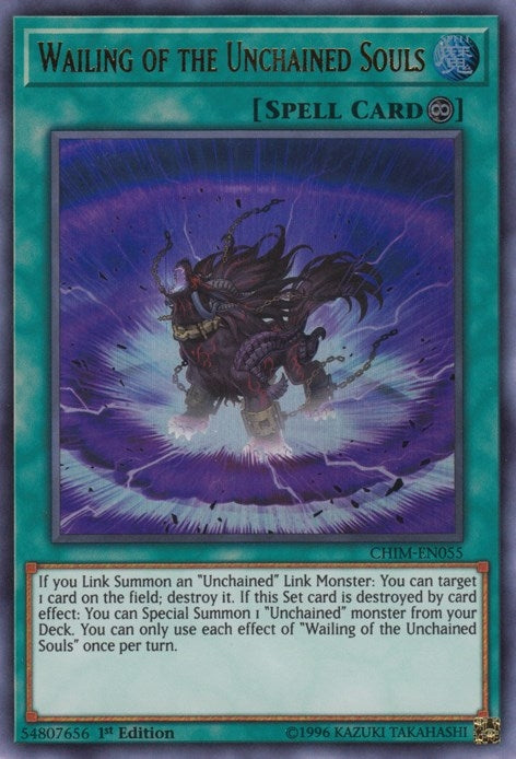 Image for Wailing of the Unchained Souls (Chaos Impact) (CHIM-EN055) - YuGiOh
