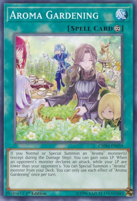 Image for Aroma Gardening (Chaos Impact) (CHIM-EN059) - YuGiOh