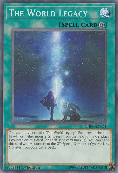 Image for The World Legacy (Chaos Impact) (CHIM-EN061) - YuGiOh