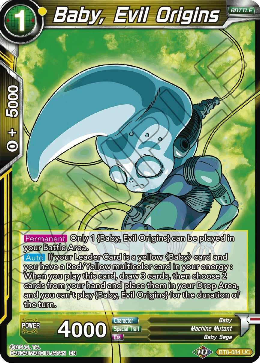 Image for Baby, Evil Origins (Malicious Machinations) (BT8-084) - Dragon Ball Super: Masters