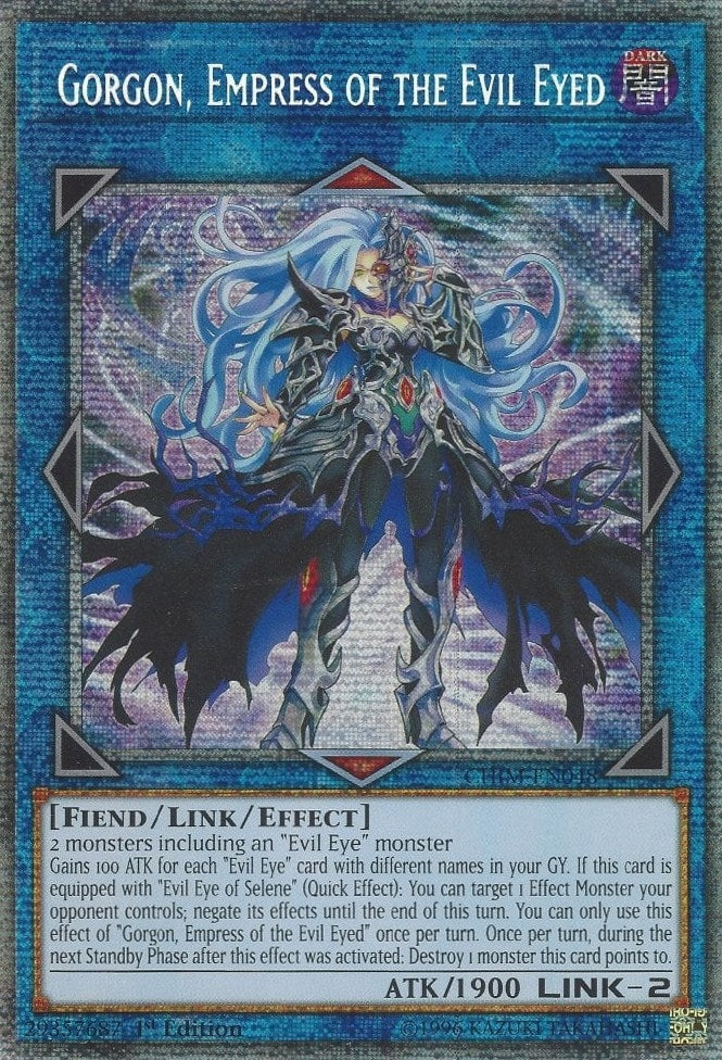 Image for Gorgon, Empress of the Evil Eyed (Starlight Rare) (Chaos Impact) (CHIM-EN048) - YuGiOh