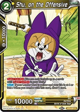 Image for Shu, on the Offensive (Malicious Machinations) (BT8-081) - Dragon Ball Super: Masters