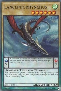 Image for Lancephorhynchus (Advanced Demo Deck Extra Pack) (DEM4-EN004) - YuGiOh
