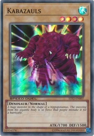 Image for Kabazauls (Speed Duel: Tournament Pack 2) (STP2-EN007) - YuGiOh