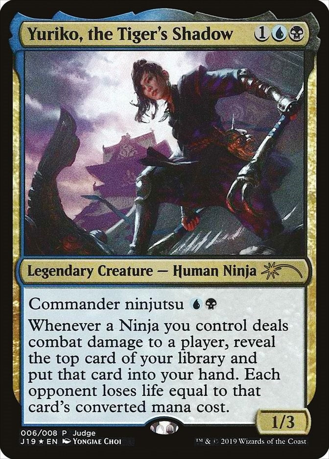 Image for Yuriko, the Tiger's Shadow (Judge Promos) (6) - Magic: The Gathering
