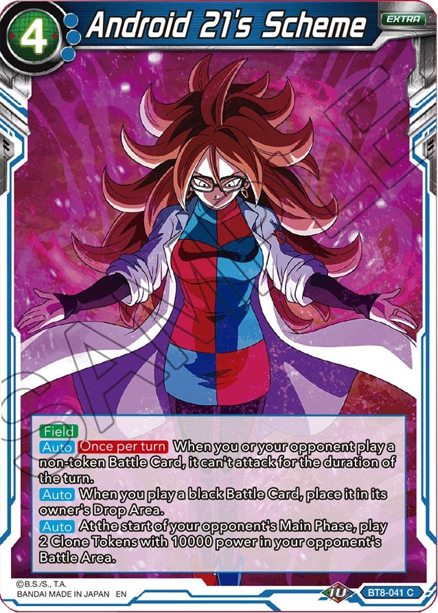 Image for Android 21's Scheme (Malicious Machinations) (BT8-041) - Dragon Ball Super: Masters
