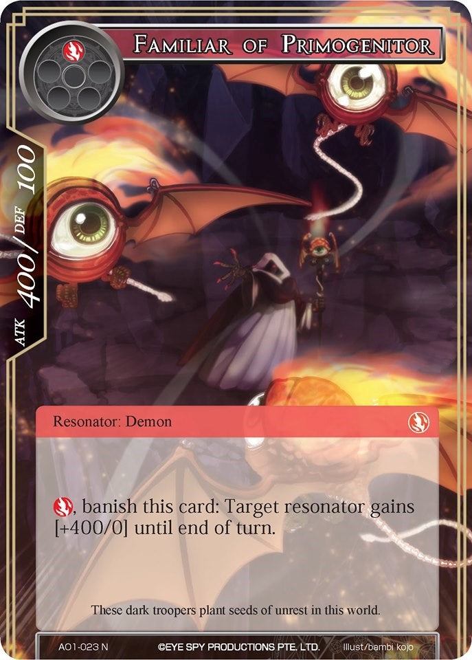 Image for Familiar of Primogenitor (Alice Origin) (AO1-023) - Force of Will