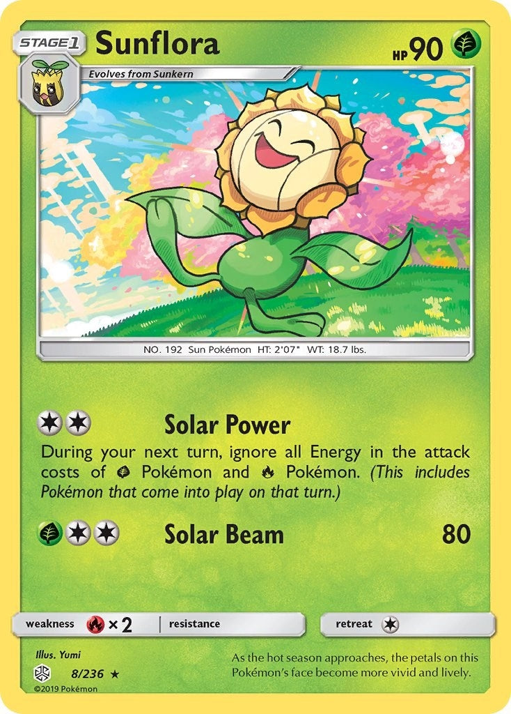Image for Sunflora (SM - Cosmic Eclipse) (8/236) - Pokemon