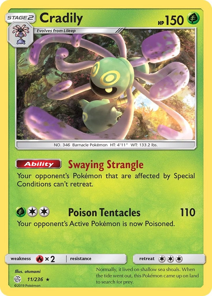 Image for Cradily (SM - Cosmic Eclipse) (11/236) - Pokemon
