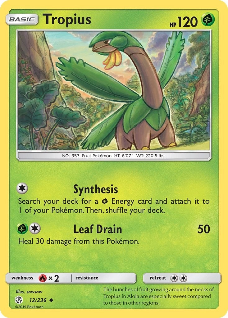 Image for Tropius (SM - Cosmic Eclipse) (12/236) - Pokemon