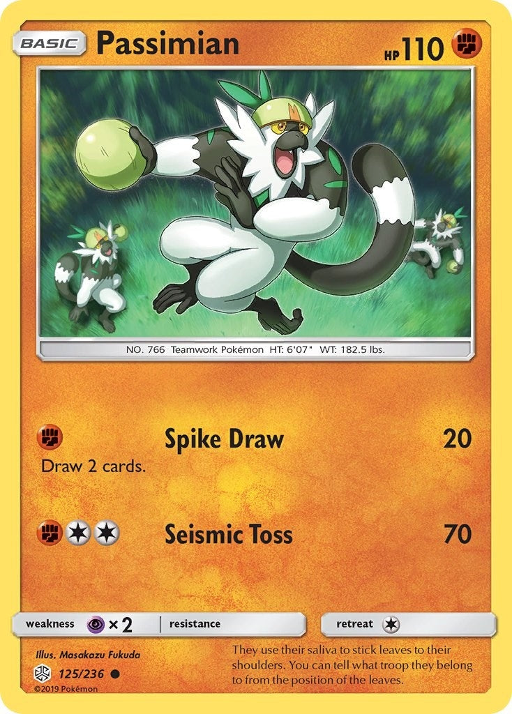 Image for Passimian (SM - Cosmic Eclipse) (125/236) - Pokemon