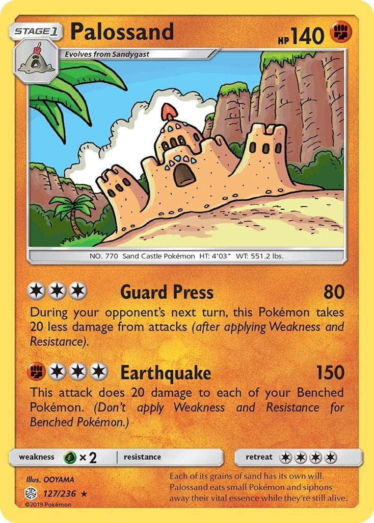Image for Palossand (SM - Cosmic Eclipse) (127/236) - Pokemon