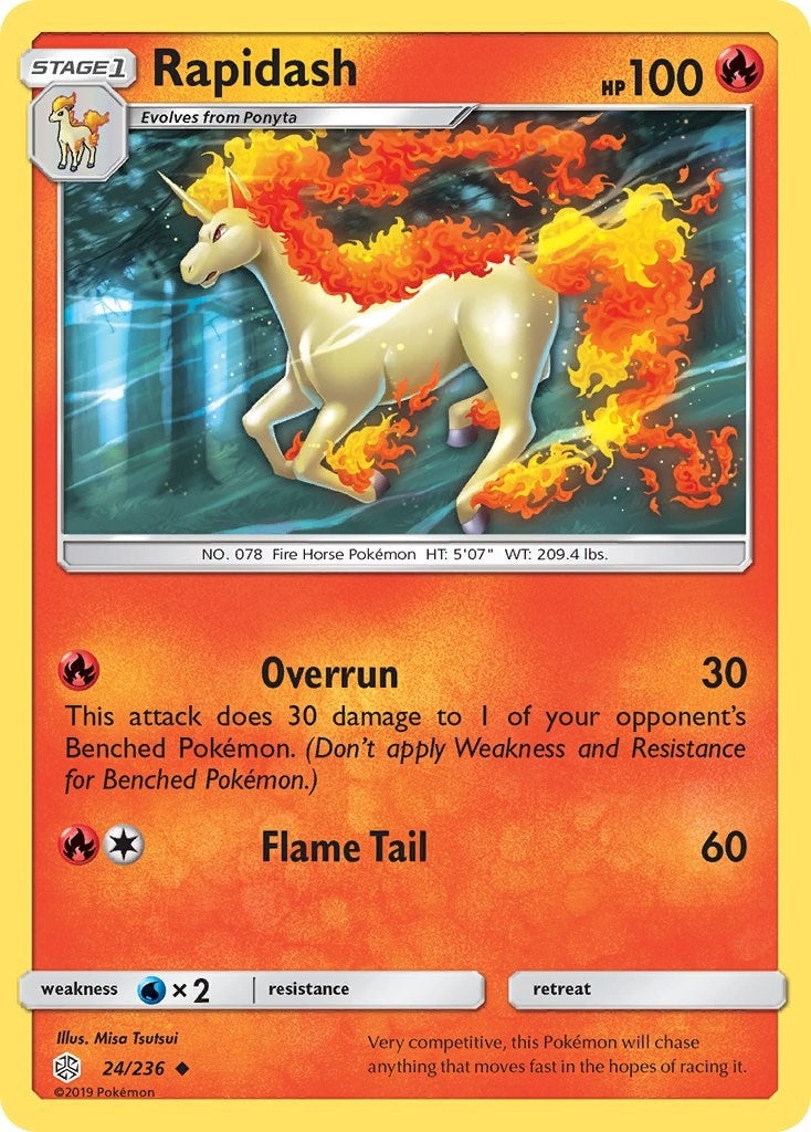 Image for Rapidash (SM - Cosmic Eclipse) (24/236) - Pokemon