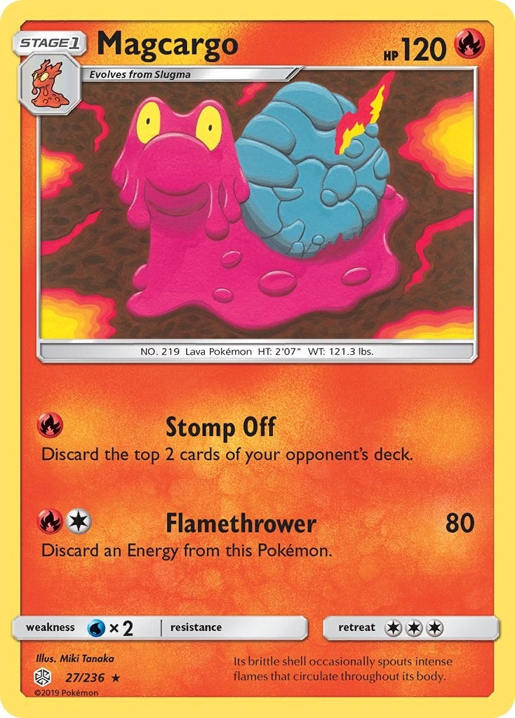 Image for Magcargo (SM - Cosmic Eclipse) (27/236) - Pokemon