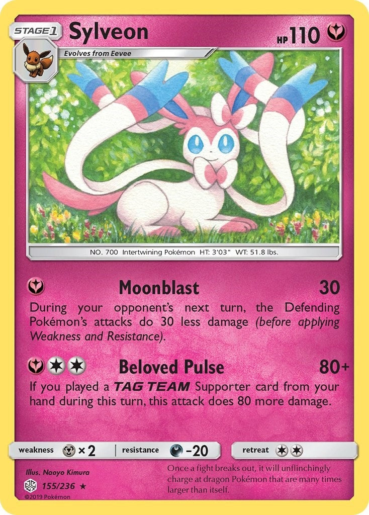 Image for Sylveon (SM - Cosmic Eclipse) (155/236) - Pokemon
