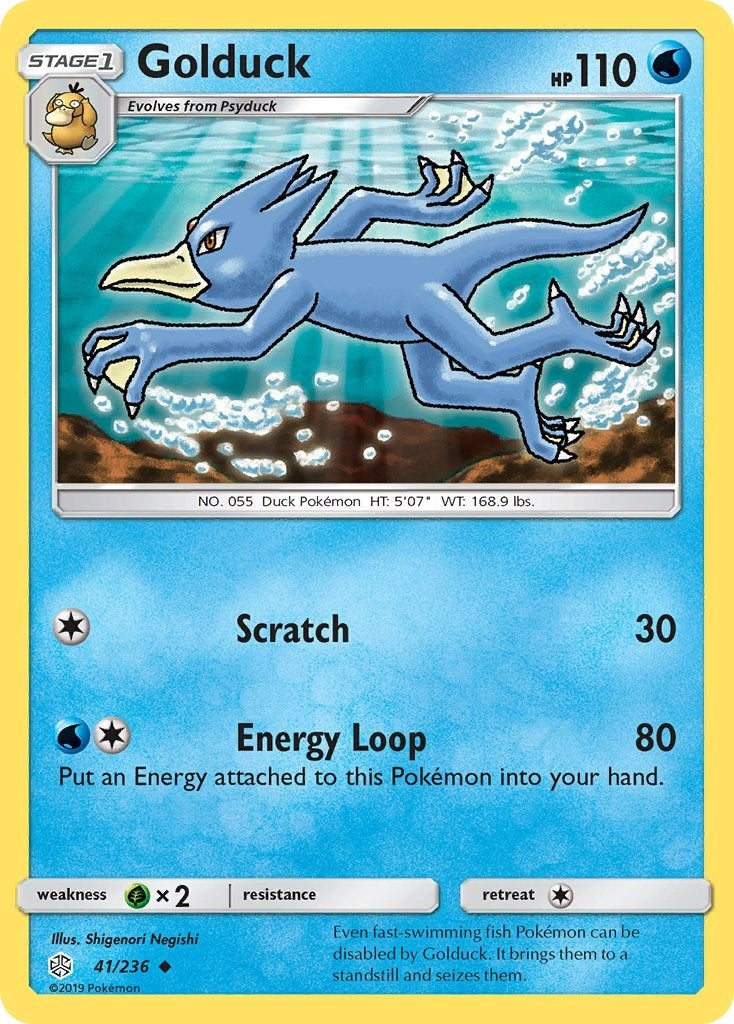 Image for Golduck (SM - Cosmic Eclipse) (41/236) - Pokemon