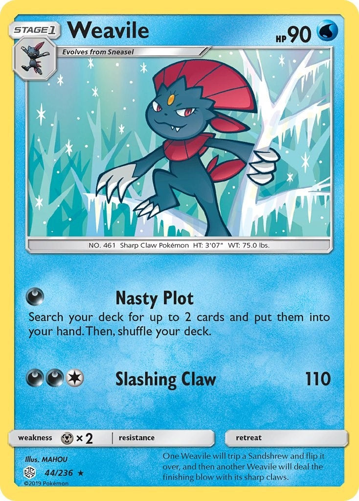 Image for Weavile (SM - Cosmic Eclipse) (44/236) - Pokemon