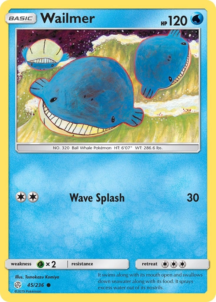 Image for Wailmer (SM - Cosmic Eclipse) (45/236) - Pokemon
