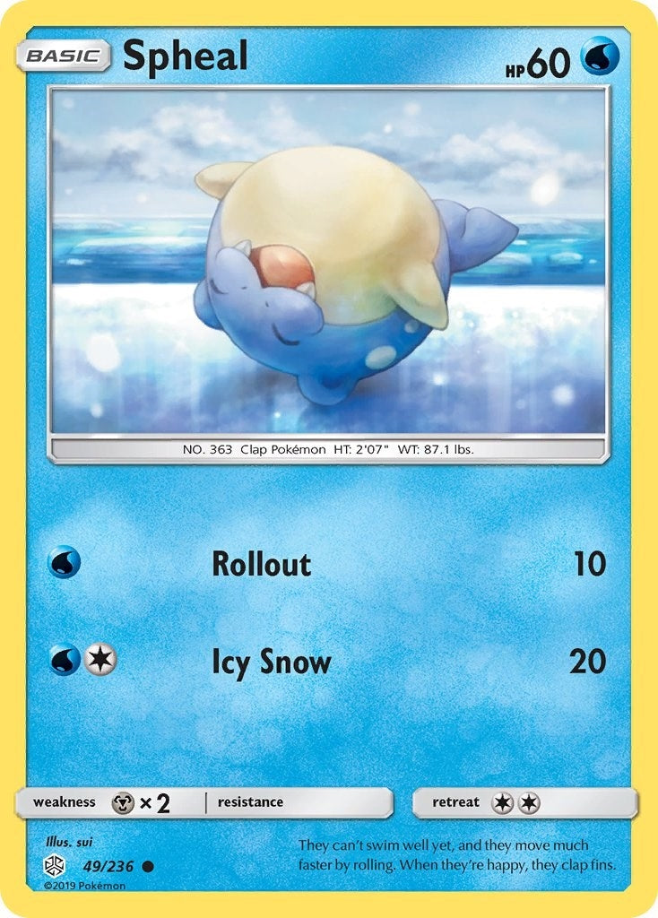 Image for Spheal (SM - Cosmic Eclipse) (49/236) - Pokemon
