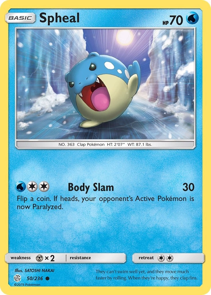 Image for Spheal (SM - Cosmic Eclipse) (50/236) - Pokemon
