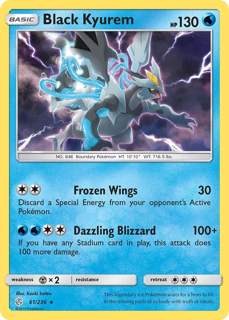 Image for Black Kyurem (SM - Cosmic Eclipse) (61/236) - Pokemon