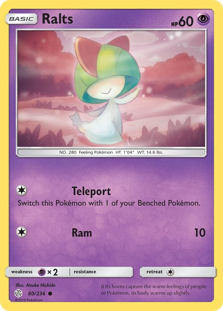 Image for Ralts (SM - Cosmic Eclipse) (80/236) - Pokemon