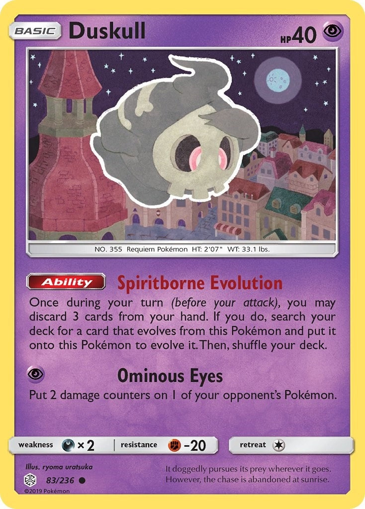 Image for Duskull (SM - Cosmic Eclipse) (83/236) - Pokemon