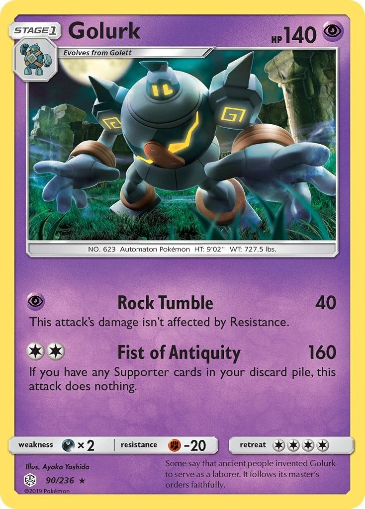 Image for Golurk (SM - Cosmic Eclipse) (90/236) - Pokemon