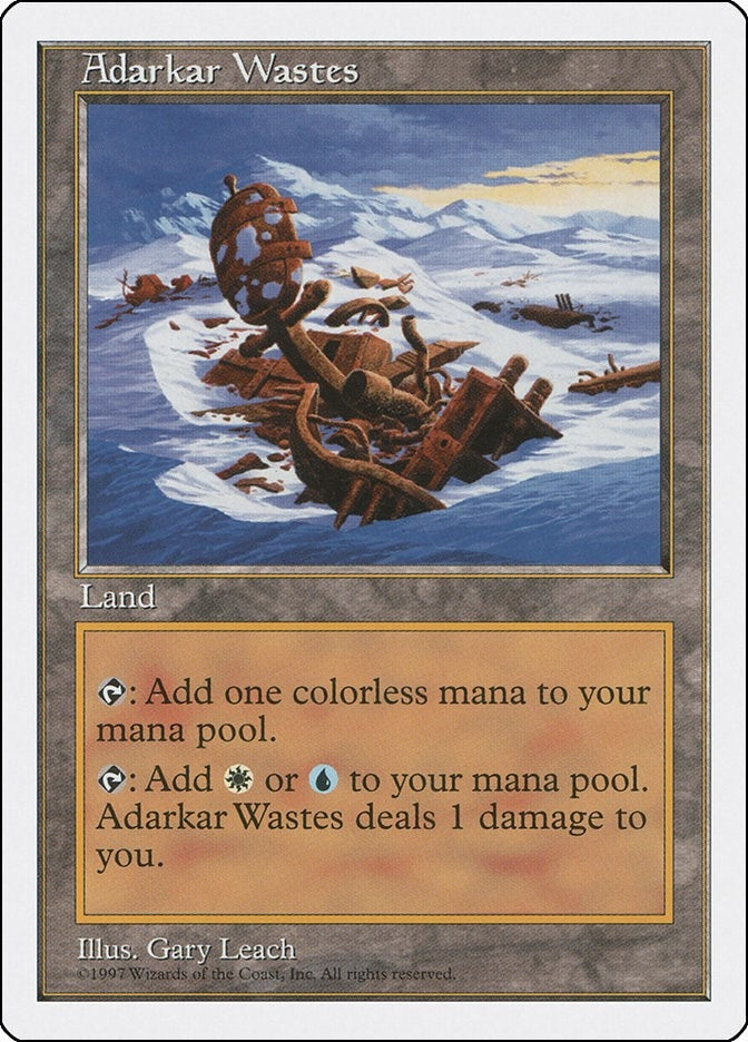 Image for Adarkar Wastes (Fifth Edition) - Magic: The Gathering