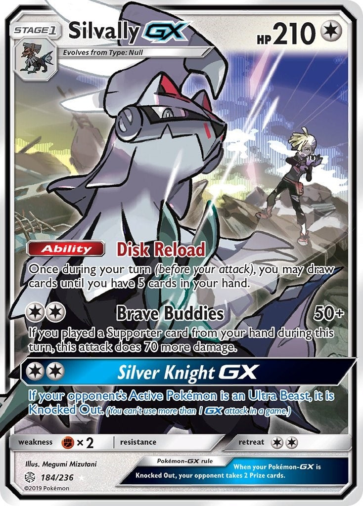 Image for Silvally GX (SM - Cosmic Eclipse) (184/236) - Pokemon