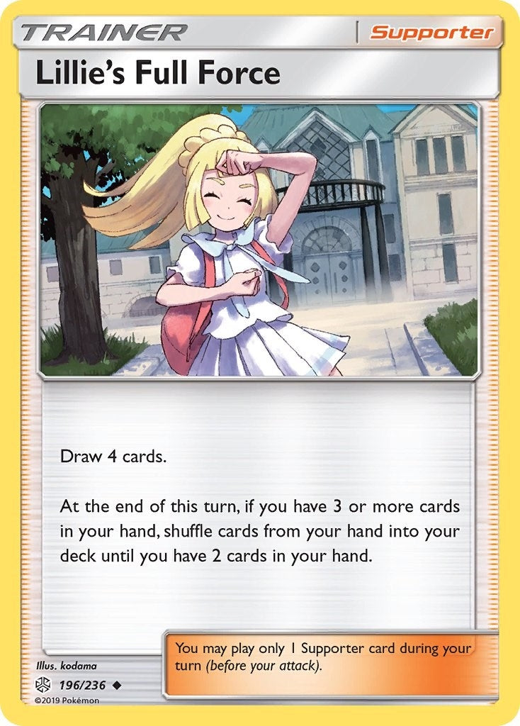 Image for Lillie's Full Force (SM - Cosmic Eclipse) (196/236) - Pokemon