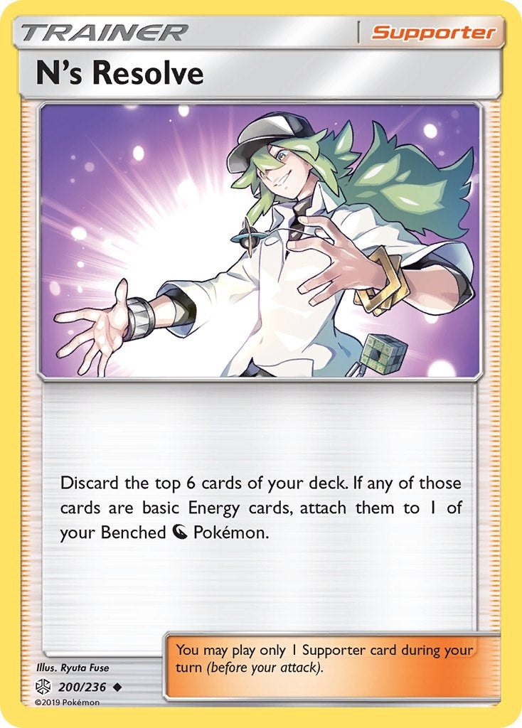 Image for N's Resolve (SM - Cosmic Eclipse) (200/236) - Pokemon