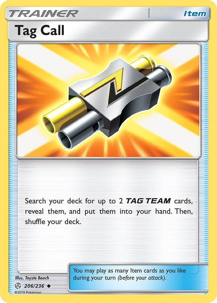 Image for Tag Call (SM - Cosmic Eclipse) (206/236) - Pokemon