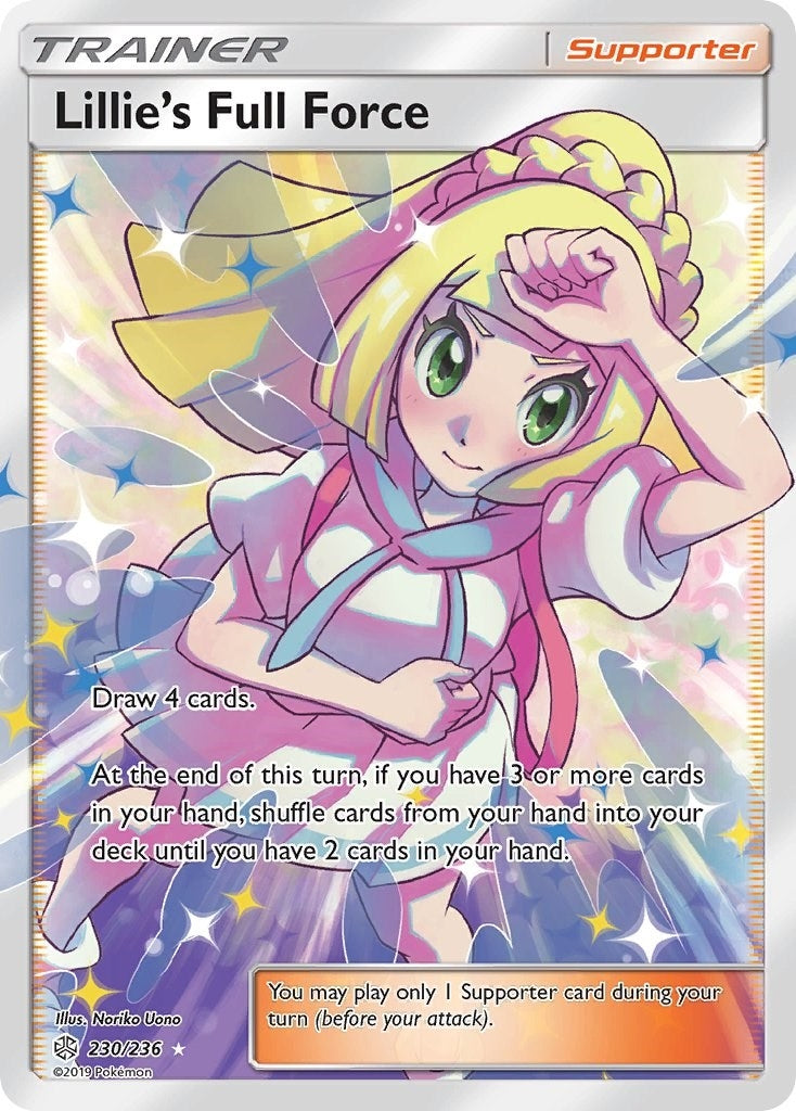 Image for Lillie's Full Force (Full Art) (SM - Cosmic Eclipse) (230/236) - Pokemon