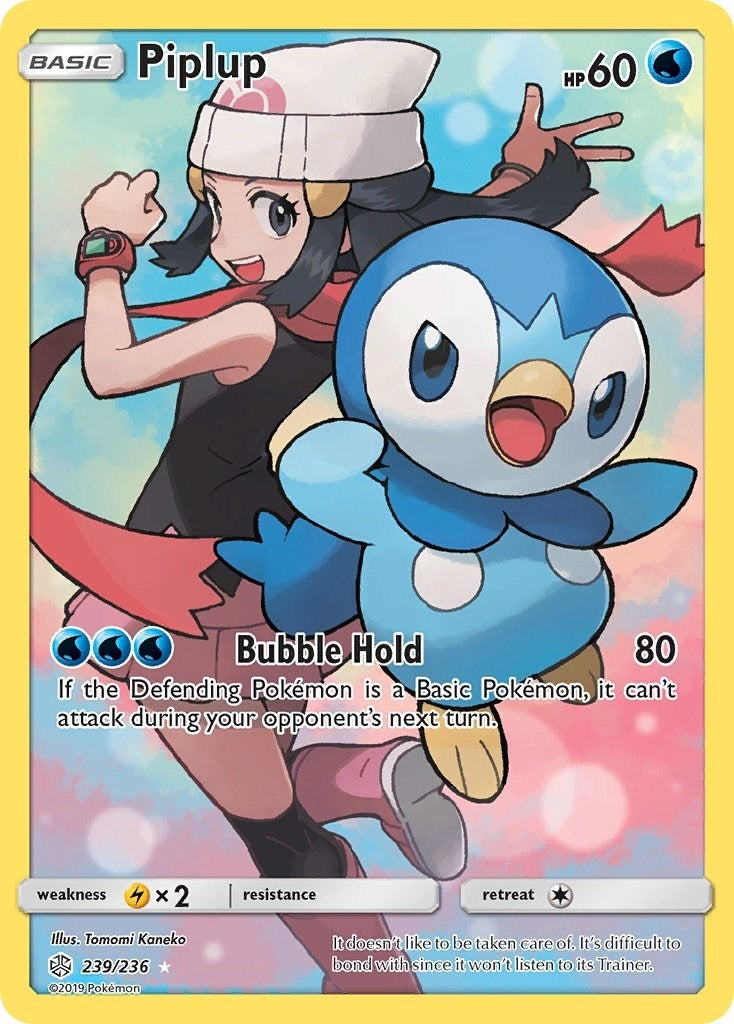 Image for Piplup (Secret) (SM - Cosmic Eclipse) (239/236) - Pokemon