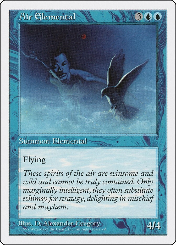 Image for Air Elemental (Fifth Edition) - Magic: The Gathering