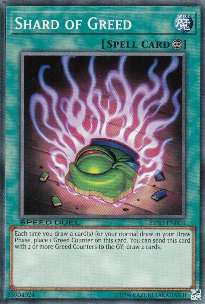 Image for Shard of Greed (Event Pack Speed Duel) (EVSD-EN003) - YuGiOh
